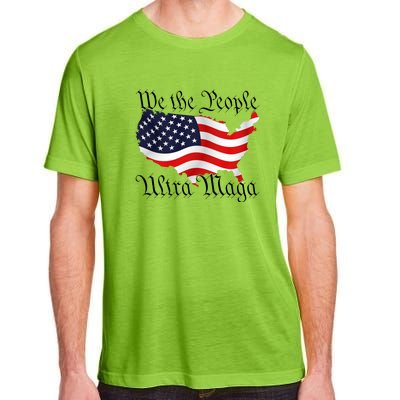 We The People Ultra Maga Pro Trump Conservative GOP US Flag Adult ChromaSoft Performance T-Shirt