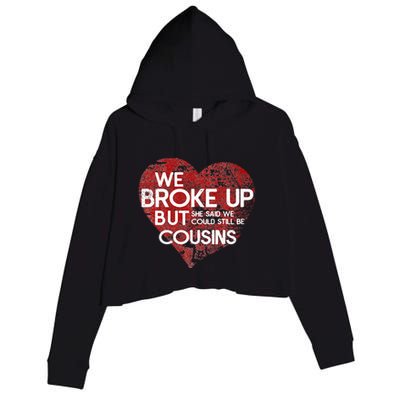 White Trash Party Attire Cousins Trailer Trash Redneck Crop Fleece Hoodie