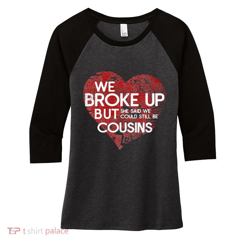 White Trash Party Attire Cousins Trailer Trash Redneck Women's Tri-Blend 3/4-Sleeve Raglan Shirt