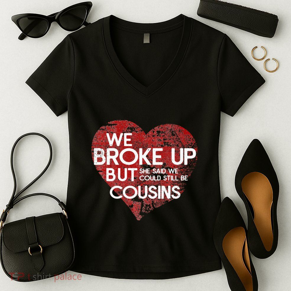 White Trash Party Attire Cousins Trailer Trash Redneck Women's V-Neck T-Shirt
