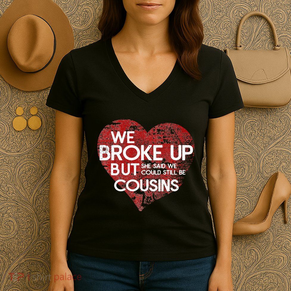 White Trash Party Attire Cousins Trailer Trash Redneck Women's V-Neck T-Shirt