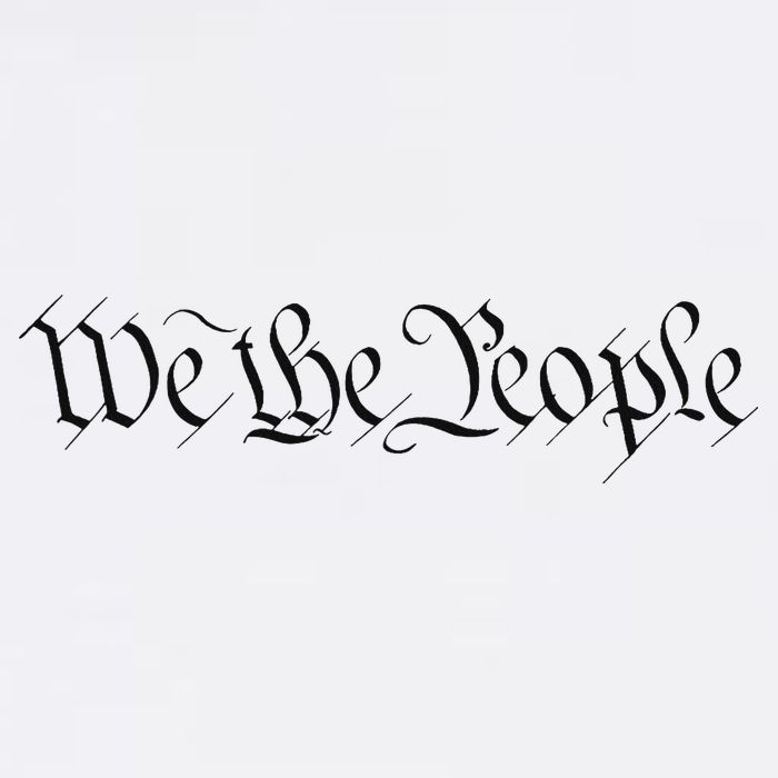 We The People Constitution Bill Of Rights American Cool Comfort Performance Bucket Hat