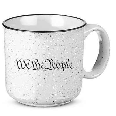 We The People Constitution Bill Of Rights American 15oz Campfire Ceramic Mug