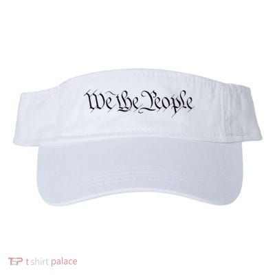 We The People Constitution Bill Of Rights American Visor