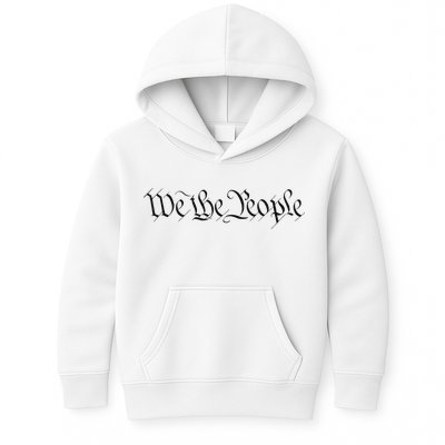 We The People Constitution Bill Of Rights American Kids Hoodie