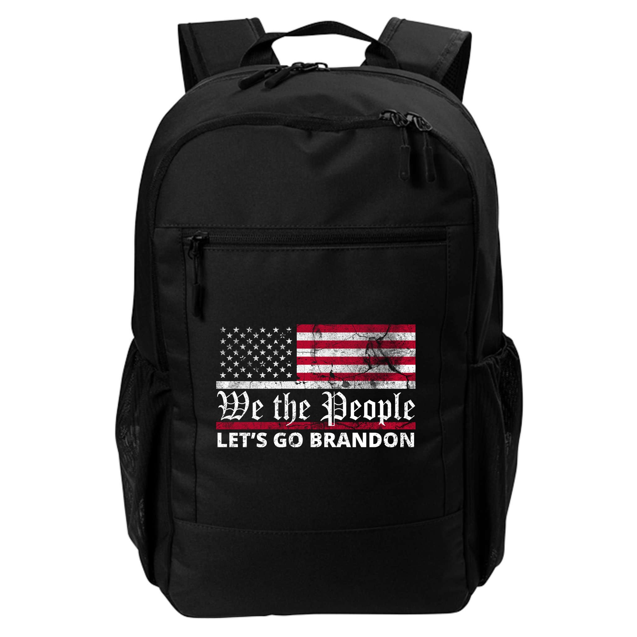 We The People Let's Go Brandon Patriotic Backpack