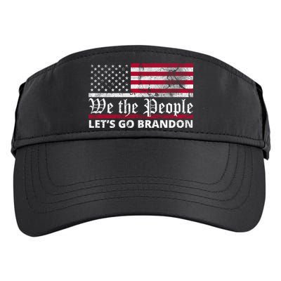 We The People Let's Go Brandon Patriotic Adult Drive Performance Visor