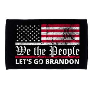 We The People Let's Go Brandon Patriotic Microfiber Hand Towel