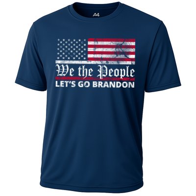 We The People Let's Go Brandon Patriotic Performance Shirt