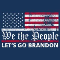 We The People Let's Go Brandon Patriotic 25L Jumbo Tote