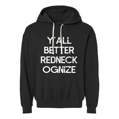 White Trash Party Attire Redneck Trailer Park Queen Garment-Dyed Fleece Hoodie