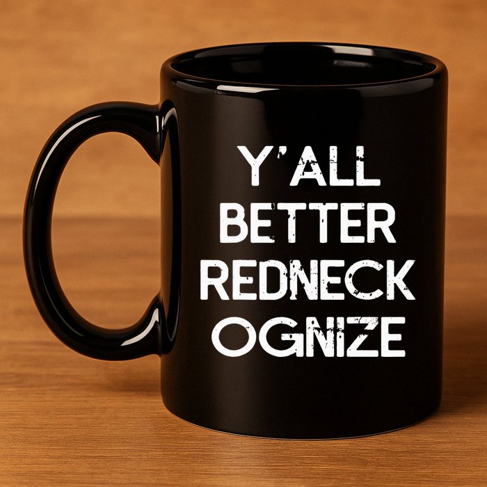 White Trash Party Attire Redneck Trailer Park Queen 11oz C Handle Ceramic Mug