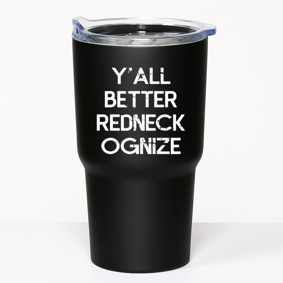 White Trash Party Attire Redneck Trailer Park Queen Tumbler