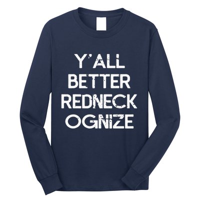 White Trash Party Attire Redneck Trailer Park Queen Long Sleeve Shirt