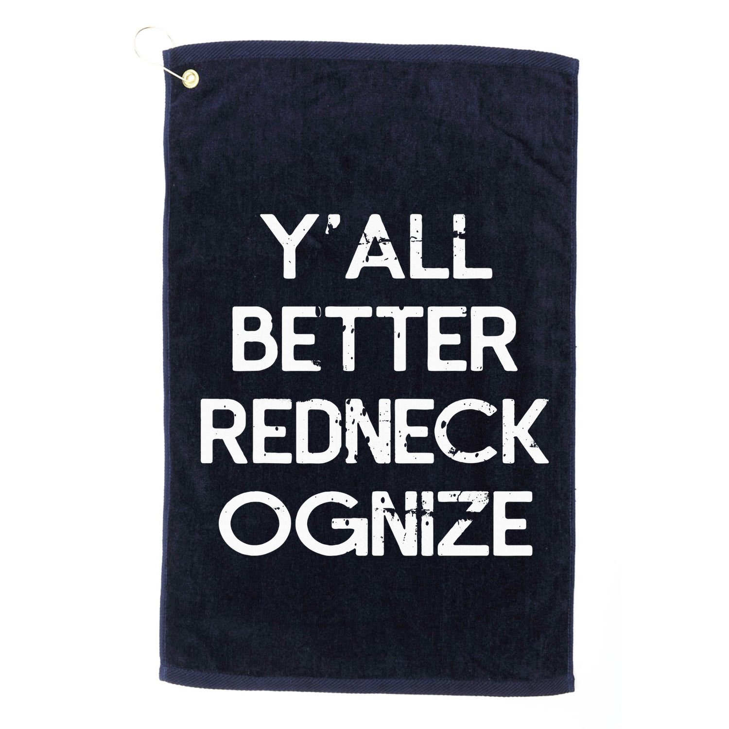 White Trash Party Attire Redneck Trailer Park Queen Golf Towel