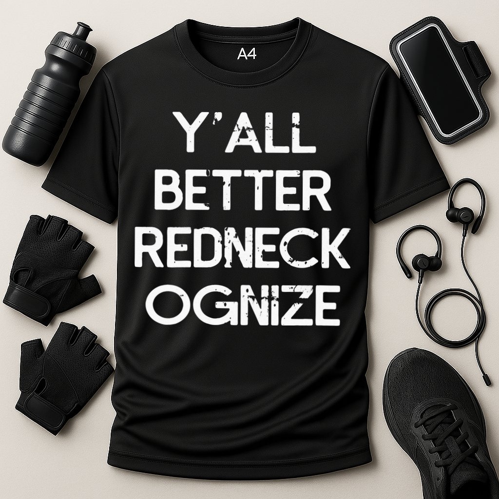 White Trash Party Attire Trailer Trash Redneck Performance Shirt