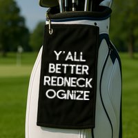 White Trash Party Attire Trailer Trash Redneck Golf Towel