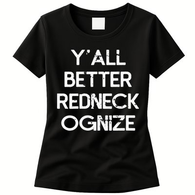 White Trash Party Attire Trailer Trash Redneck Womens T-Shirt