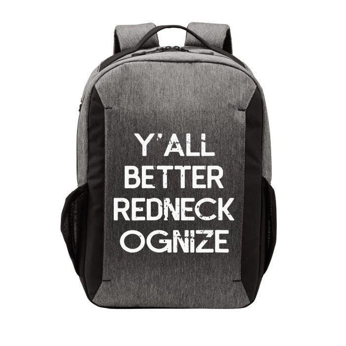 White Trash Party Attire Trailer Trash Redneck Vector Backpack