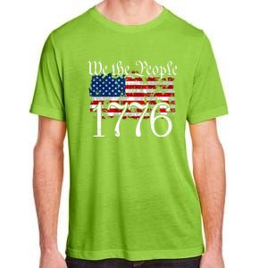 We The People 1776 U S Constitution Freedom American Flag Gift Adult ChromaSoft Performance T-Shirt