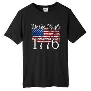 We The People 1776 U S Constitution Freedom American Flag Gift Tall Fusion ChromaSoft Performance T-Shirt