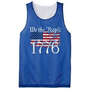 We The People 1776 U S Constitution Freedom American Flag Gift Mesh Reversible Basketball Jersey Tank