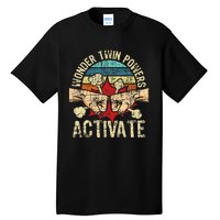 Wonder Twin Powers Activate Twins Brother Sister Sibling Tall T-Shirt