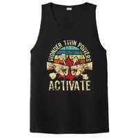 Wonder Twin Powers Activate Twins Brother Sister Sibling PosiCharge Competitor Tank