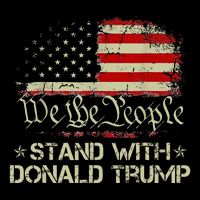 We The People Stand With Donald Trump 2024 Impact Tech Backpack