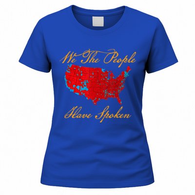 We The People Have Spoken Map Of 2024 Women's T-Shirt