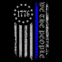 We The People Thin Blue Line Betsy Rose 1776 City Backpack