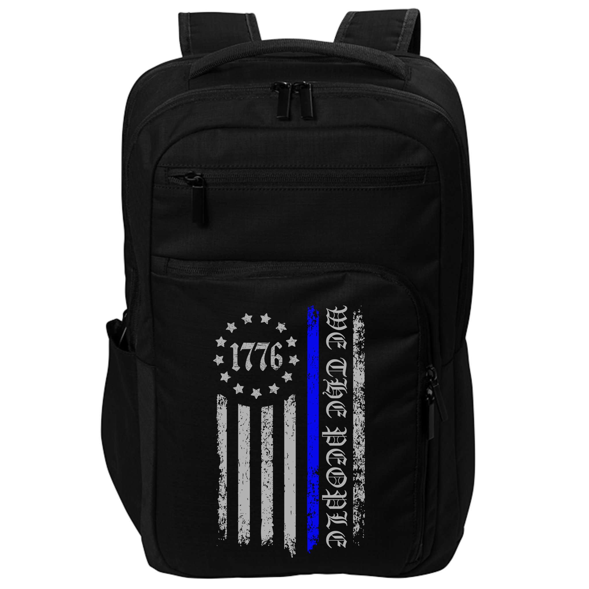We The People Thin Blue Line Betsy Rose 1776 Impact Tech Backpack