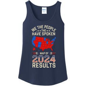 We The People Have Spoken Map Of 2024 Election Results Ladies Essential Tank