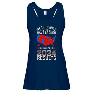 We The People Have Spoken Map Of 2024 Election Results Ladies Essential Flowy Tank