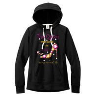 Wo This Queen was Born In March Women's Fleece Hoodie