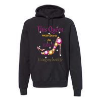 Wo This Queen was Born In March Premium Hoodie