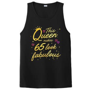 Wo This Queen Makes 65 Look Fabulous 65th Birthday PosiCharge Competitor Tank