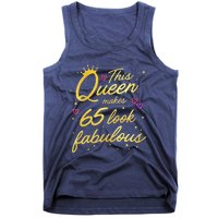 Wo This Queen Makes 65 Look Fabulous 65th Birthday Tank Top