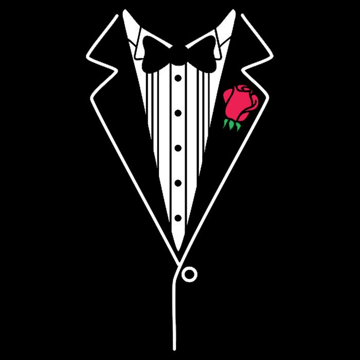 Wedding Tuxedo Red Rose Suit Button