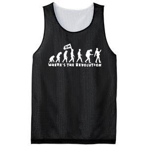 Wheres The Revolution Mode Mesh Reversible Basketball Jersey Tank