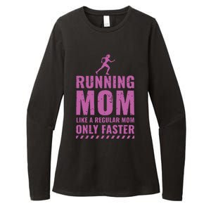 Womens Trail Runner Funny Fitness Running Marathon Mom Mothers Day Womens CVC Long Sleeve Shirt