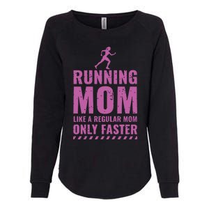 Womens Trail Runner Funny Fitness Running Marathon Mom Mothers Day Womens California Wash Sweatshirt