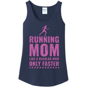 Womens Trail Runner Funny Fitness Running Marathon Mom Mothers Day Ladies Essential Tank