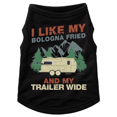 White Trash Redneck Trailer Funny White Trash Bash Doggie Tank