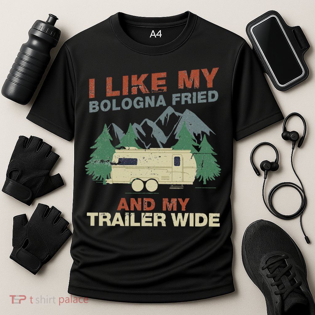 White Trash Redneck Trailer Funny White Trash Bash Performance Shirt