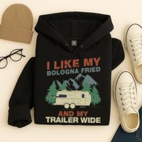 White Trash Redneck Trailer Funny White Trash Bash Hoodie
