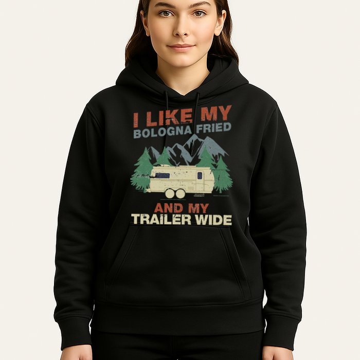 White Trash Redneck Trailer Funny White Trash Bash Hoodie
