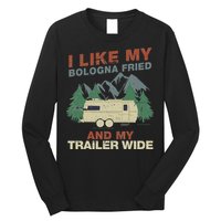 White Trash Redneck Trailer Funny White Trash Bash Long Sleeve Shirt