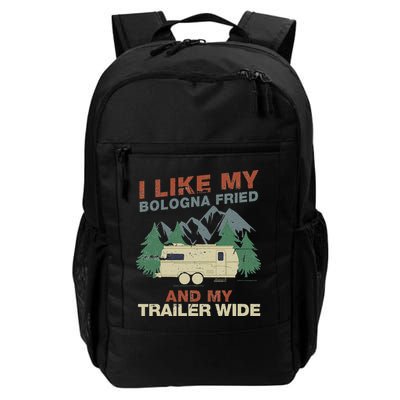 White Trash Redneck Trailer Funny White Trash Bash Backpack