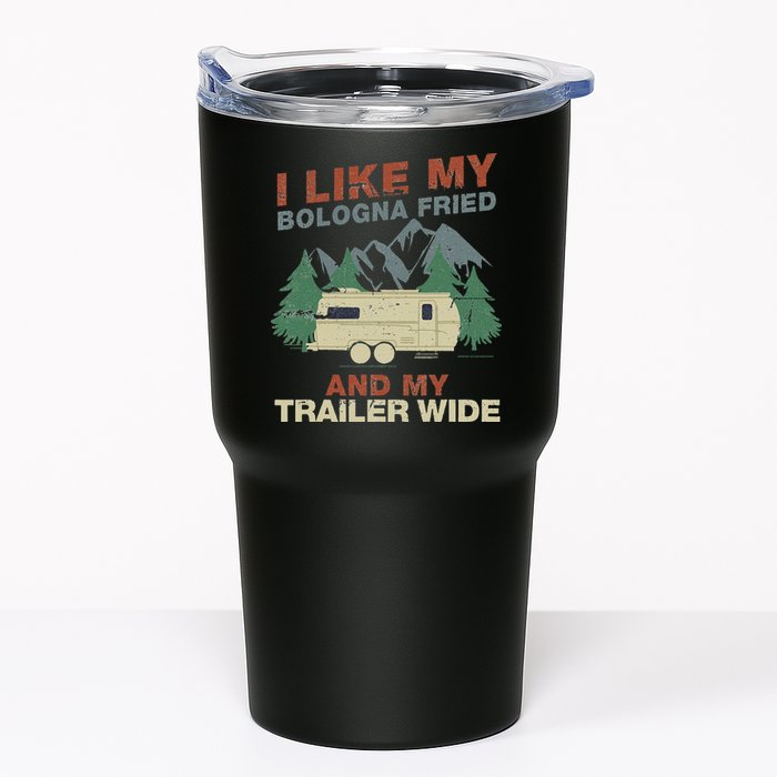 White Trash Redneck Trailer Funny White Trash Bash Tumbler